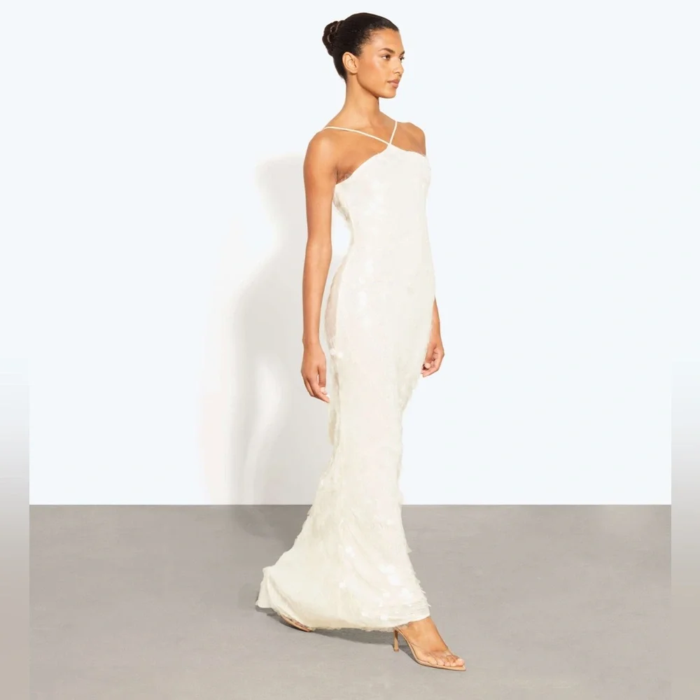 Rat & Boa One Shoulder White Dress - Picture 1 of 5